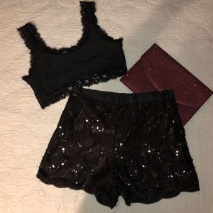 Sequence Scallop Shorts